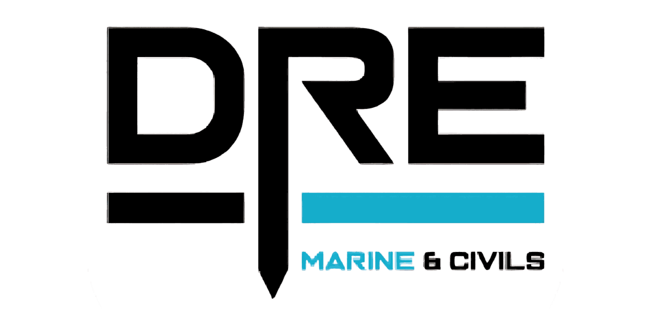 DRE Marine & Civils Logo